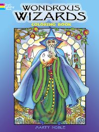Book Cover for Wondrous Wizards by Marty Noble