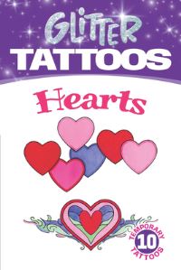 Book Cover for Glitter Tattoos Hearts by Charlene Tarbox