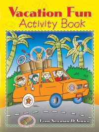Book Cover for Vacation Fun Activity Book by Fran NewmanDAmico