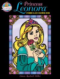 Book Cover for Princess Leonora Stained Glass by Eileen Rudisill Miller