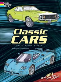 Book Cover for Classic Cars Coloring Book by Bruce LaFontaine