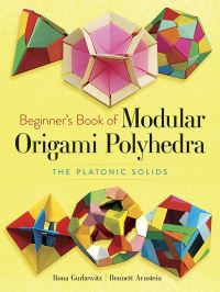 Book Cover for Beginner's Book of Modular Origami Polyhedra by Rona Gurkewitz