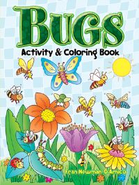 Book Cover for Bugs Activity and Coloring Book by Fran NewmanDAmico