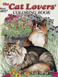 Book Cover for The Cat Lovers' Coloring Book by Ruth Soffer