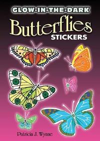 Book Cover for Glow-In-The-Dark Butterflies Stickers by Patricia J Wynne