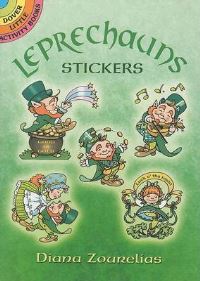 Book Cover for Leprechauns Stickers by Diana Zourelias