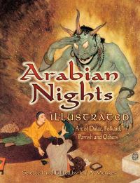Book Cover for Arabian Nights Illustrated by Jeff A Menges