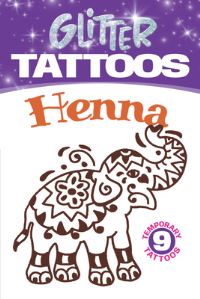 Book Cover for Glitter Tattoos Henna by Anna Pomaska