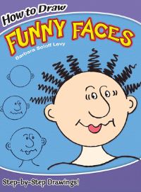 Book Cover for How to Draw Funny Faces by Barbara Levy