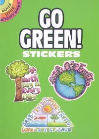 Book Cover for Go Green! Stickers by Karen Embry