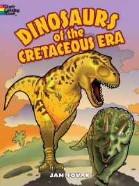 Book Cover for Dinosaurs of the Cretaceous Era by Jan Sovak
