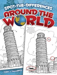 Book Cover for Spot-The-Differences Around the World by Tony J Tallarico