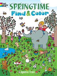 Book Cover for Springtime Find & Color by Agostino Traini