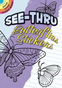 Book Cover for See-Thru Butterflies Stickers by Jessica Mazurkiewicz