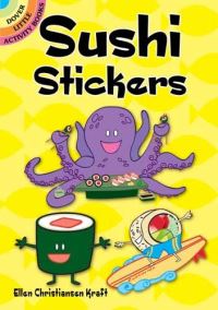 Book Cover for Sushi Stickers by Ellen ChristiansenKraft