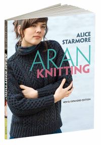 Book Cover for Aran Knitting by Alice Starmore