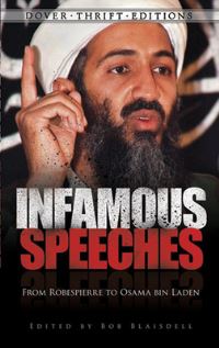 Book Cover for Infamous Speeches by Robert Blaisdell