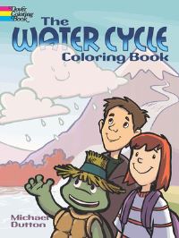 Book Cover for Water Cycle Coloring Book by Michael Dutton