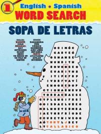 Book Cover for English-Spanish Word Search Sopa De Letras #1 by Tony J Tallarico