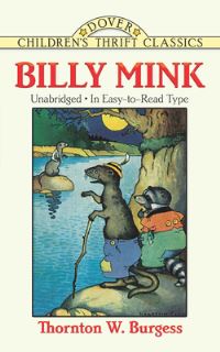 Book Cover for Billy Mink by Thornton W Burgess, Harrison Cady