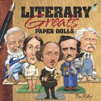 Book Cover for Literary Greats Paper Dolls by Tim Foley