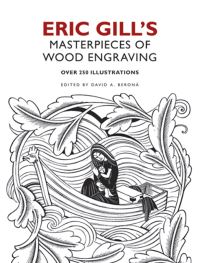 Book Cover for Eric Gill's Masterpieces of Wood Engraving by Eric Gill