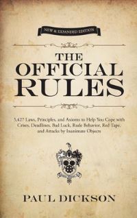 Book Cover for The Official Rules by Paul Dickson