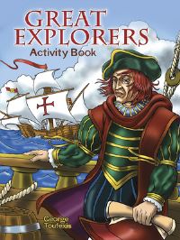 Book Cover for Great Explorers Activity Book by George Toufexis