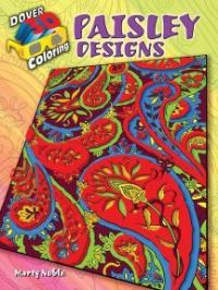 Book Cover for 3-D Coloring Book - Paisley Designs by Coloring Books