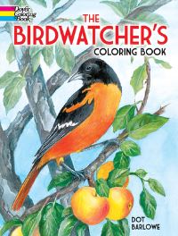 Book Cover for Birdwatcher's Coloring Book by Barlowe