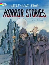 Book Cover for Great Scenes from Horror Stories by Green