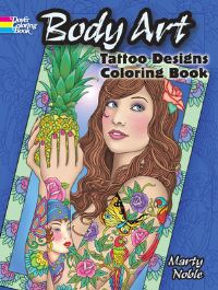 Book Cover for Body Art Coloring Book by Noble