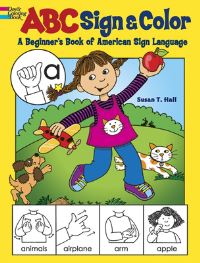 Book Cover for ABC Sign and Color by Hall