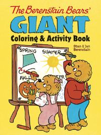 Book Cover for The Berenstain Bears Giant Coloring and Activity Book by Jan Berenstain, Stan Berenstain
