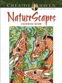 Book Cover for Creative Haven NatureScapes Coloring Book by Patricia J Wynne
