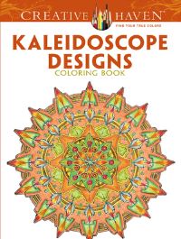 Book Cover for Creative Haven Kaleidoscope Designs Coloring Book by Lester Kubistal