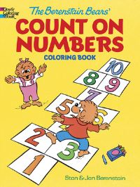 Book Cover for The Berenstain Bears' Count on Numbers Coloring Book by Jan Berenstain, Stan Berenstain