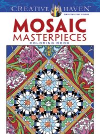 Book Cover for Creative Haven Mosaic Masterpieces by Marty Noble
