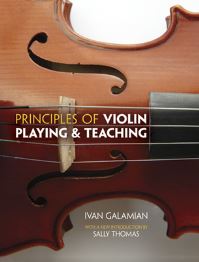 Book Cover for Principles of Violin Playing and Teaching by Ivan Galamian, Sally Thomas