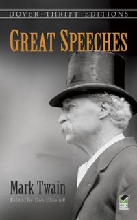 Book Cover for Great Speeches by Mark Twain by Mark Twain, Robert Blaisdell