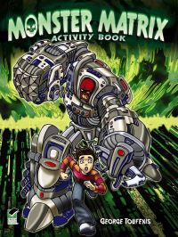 Book Cover for Monster Matrix Activity Book by George Toufexis