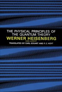 Book Cover for The Physical Principles of the Quantum Theory by Werner Heisenberg