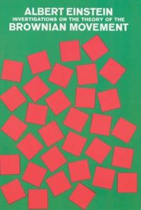 Book Cover for Investigations on the Theory of the Brownian Movement by Albert Einstein