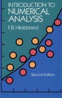 Book Cover for Introduction to Numerical Analysis by Francis Begnaud Hildebrand