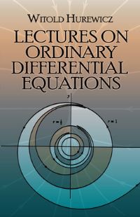 Book Cover for Lectures on Ordinary Differential Equations by Witold Hurewicz