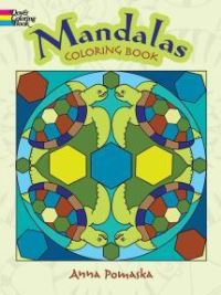 Book Cover for Mandalas Coloring Book by Anna Pomaska