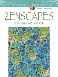 Book Cover for Creative Haven Zenscapes Coloring Book by Jessica Mazurkiewicz