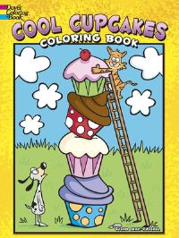 Book Cover for Cool Cupcakes Coloring Book by Susan ShawRussell