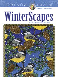 Book Cover for Creative Haven WinterScapes Coloring Book by Jessica Mazurkiewicz