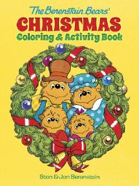 Book Cover for The Berenstain Bears' Christmas Coloring and Activity Book by Jan Berenstain, Stan Berenstain
